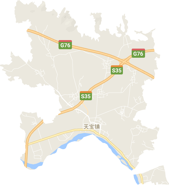 天宝镇电子地图