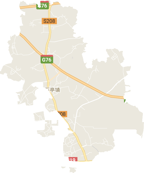 石亭镇电子地图