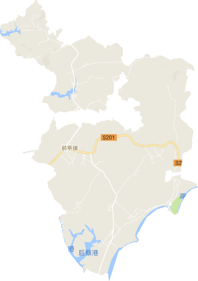 前亭镇电子地图