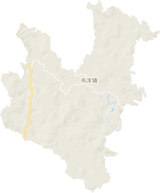 书洋镇电子地图