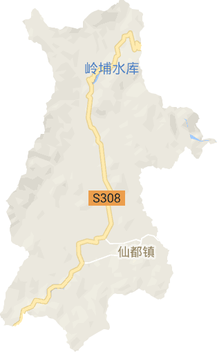 仙都镇电子地图