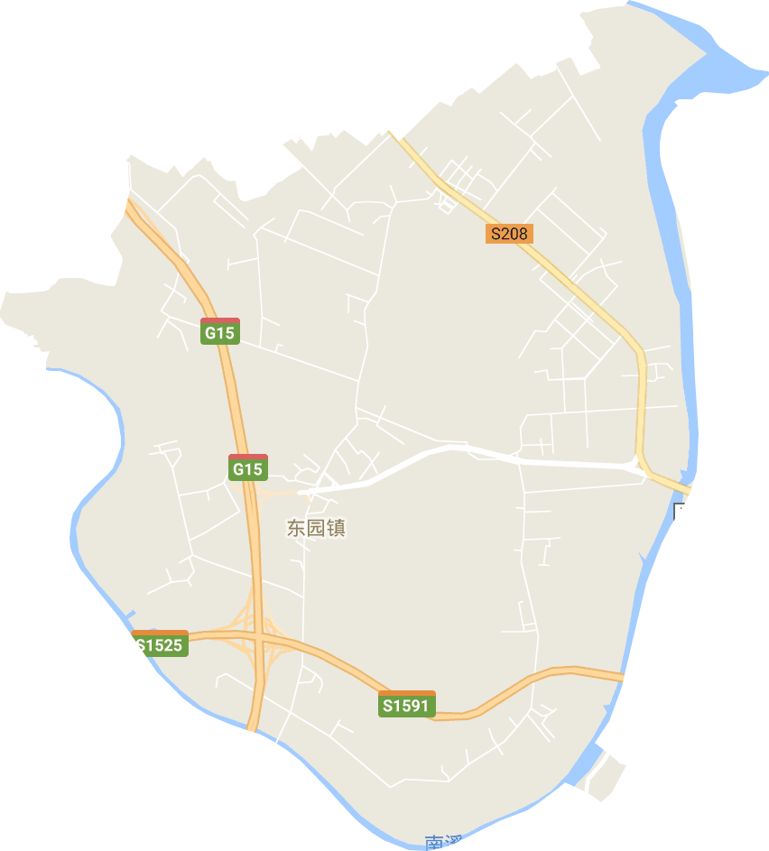东园镇电子地图