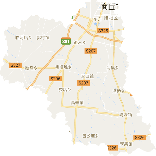 睢阳区电子地图