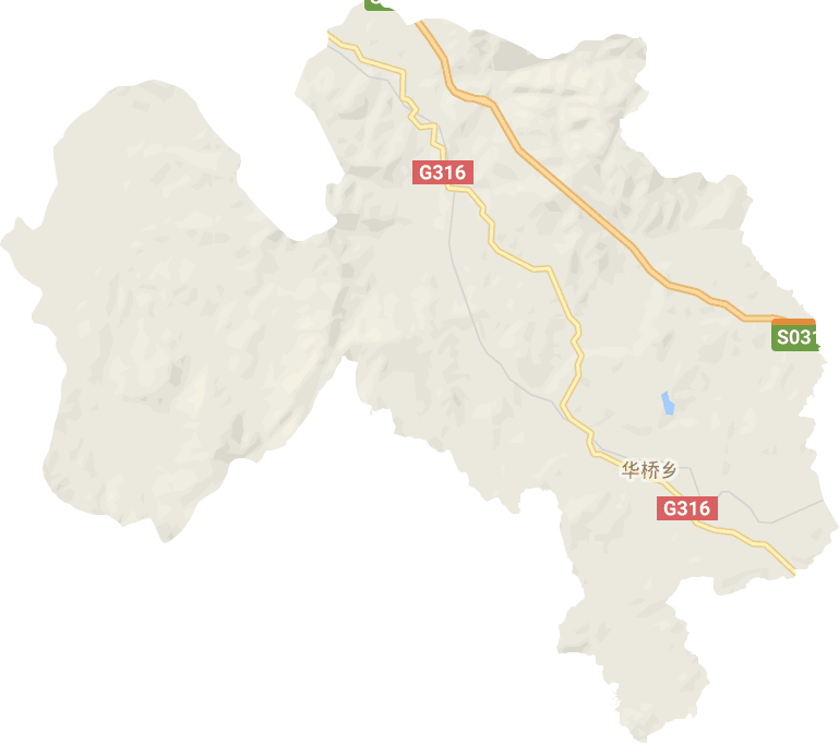 华桥乡电子地图