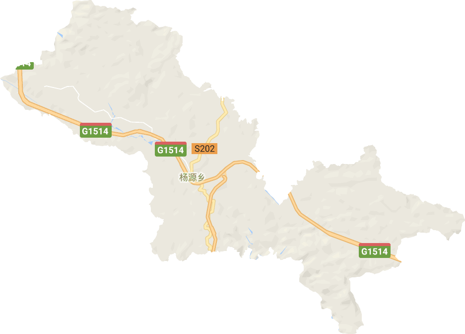 杨源乡电子地图
