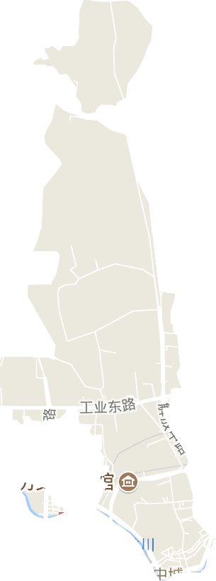中城街道电子地图