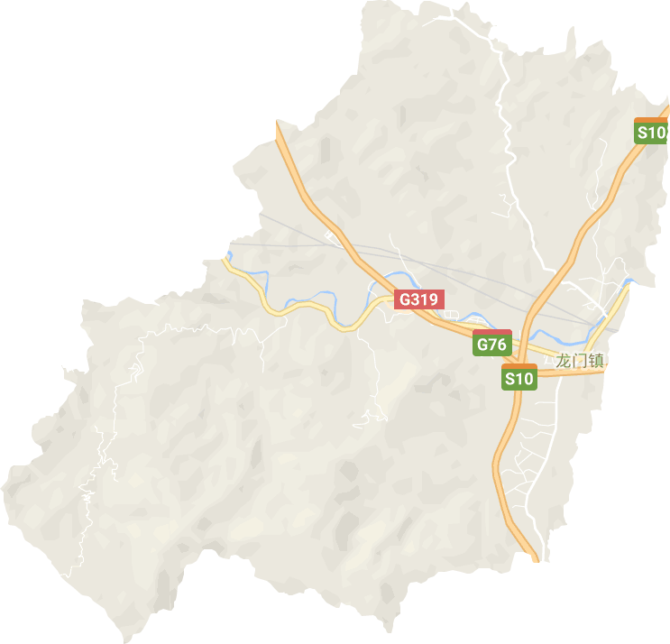 龙门街道电子地图