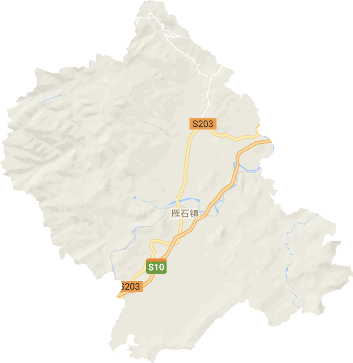 雁石镇电子地图