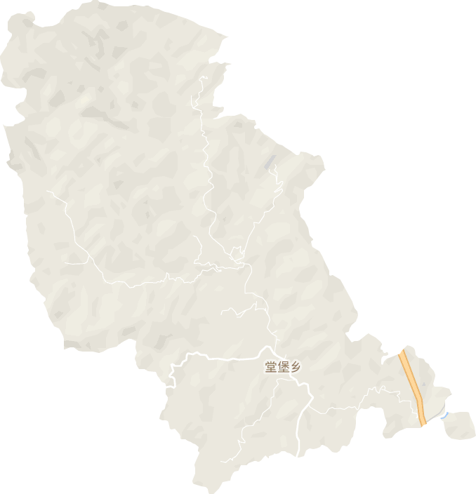 堂堡乡电子地图