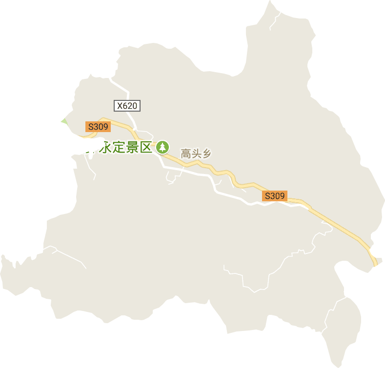 高头乡电子地图