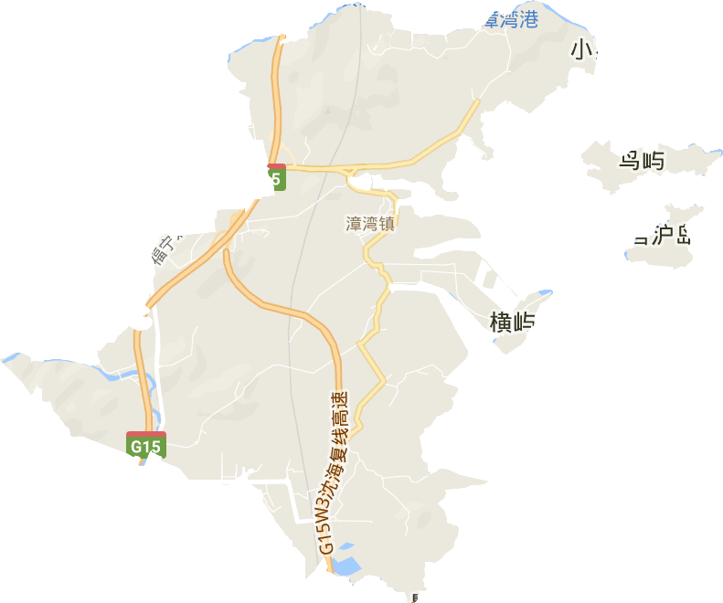 漳湾镇电子地图