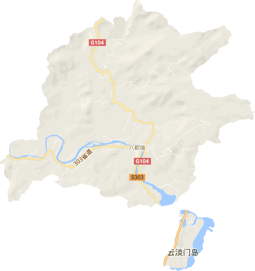 八都镇电子地图