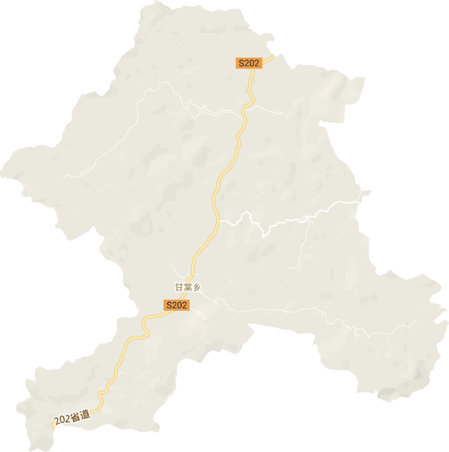 甘棠乡电子地图