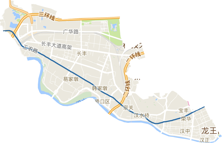 硚口区电子地图