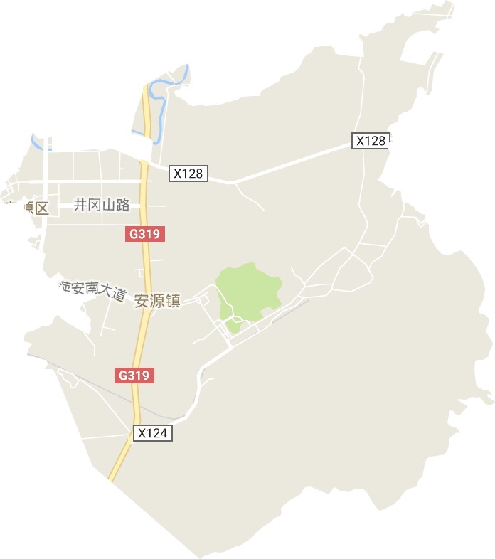 安源镇电子地图
