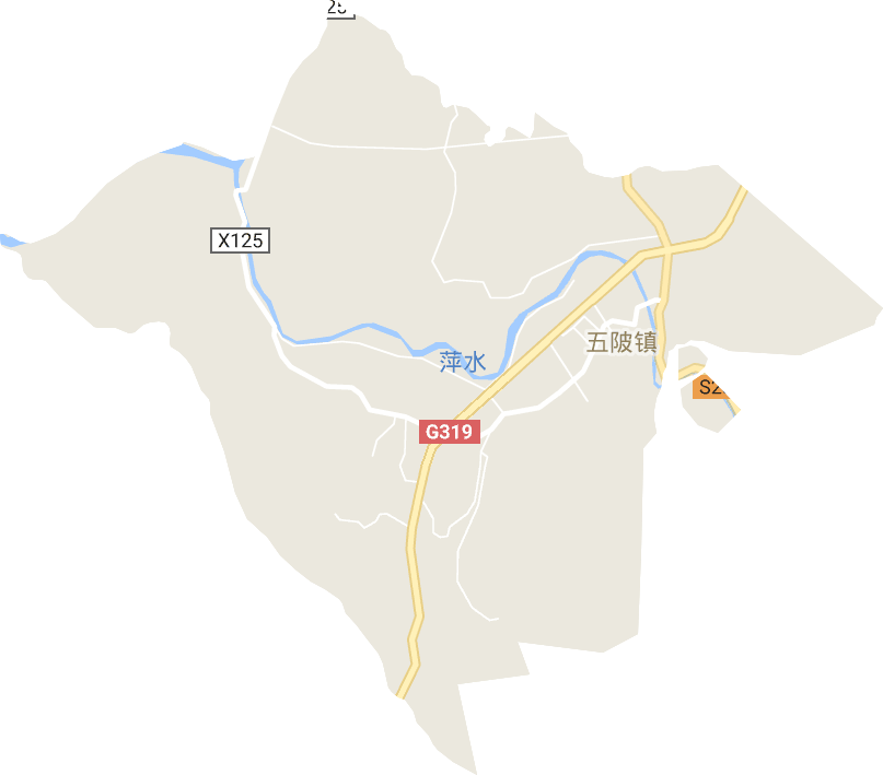 五陂镇电子地图