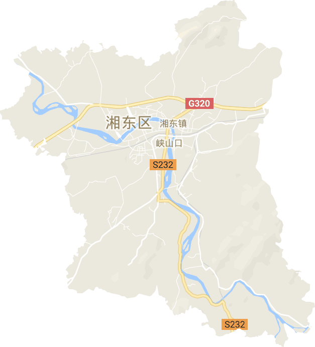 湘东镇电子地图