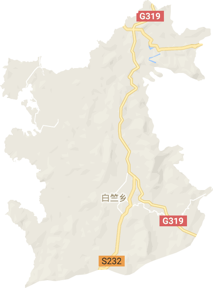 白竺乡电子地图