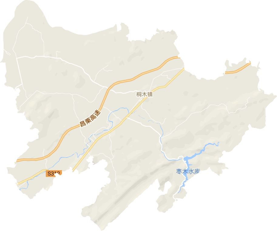 桐木镇电子地图