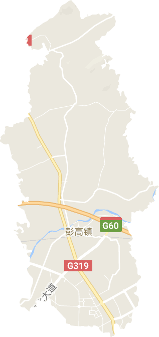 彭高镇电子地图