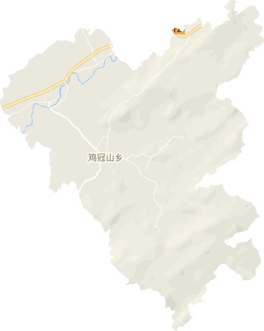 鸡冠山乡电子地图