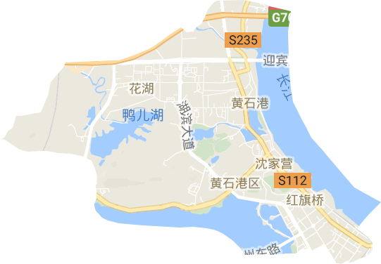 黄石港区电子地图