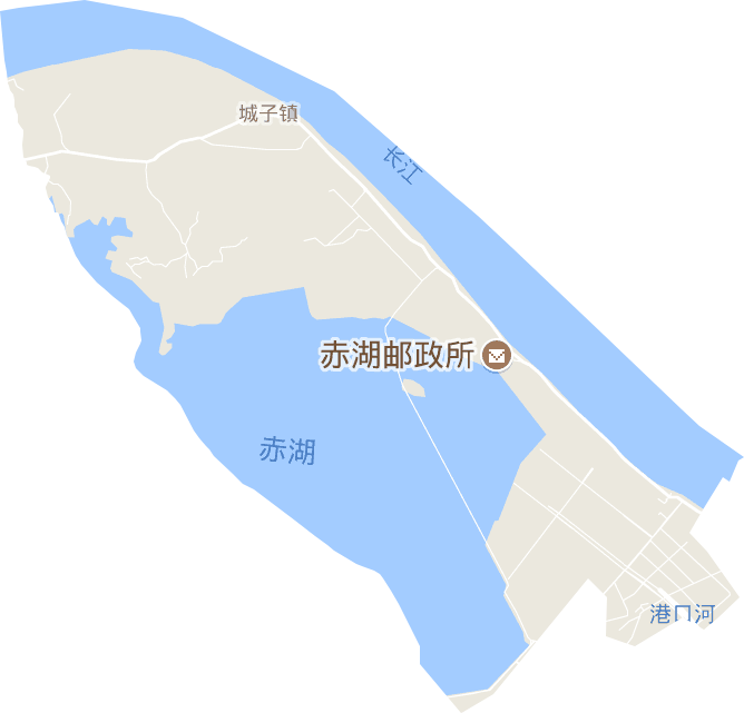 城子镇电子地图