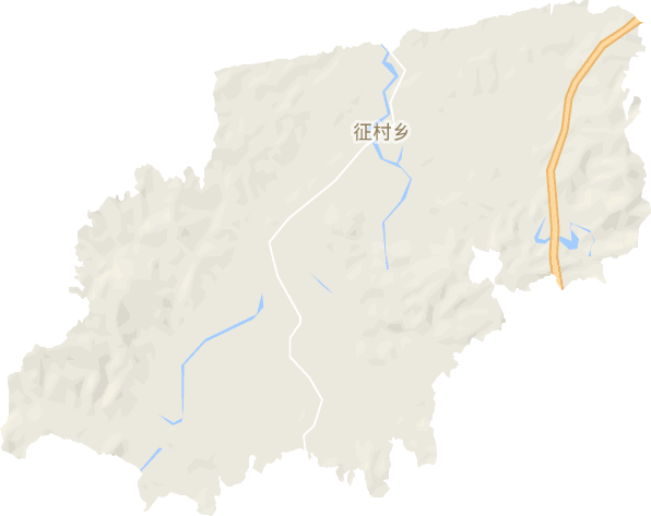 征村乡电子地图