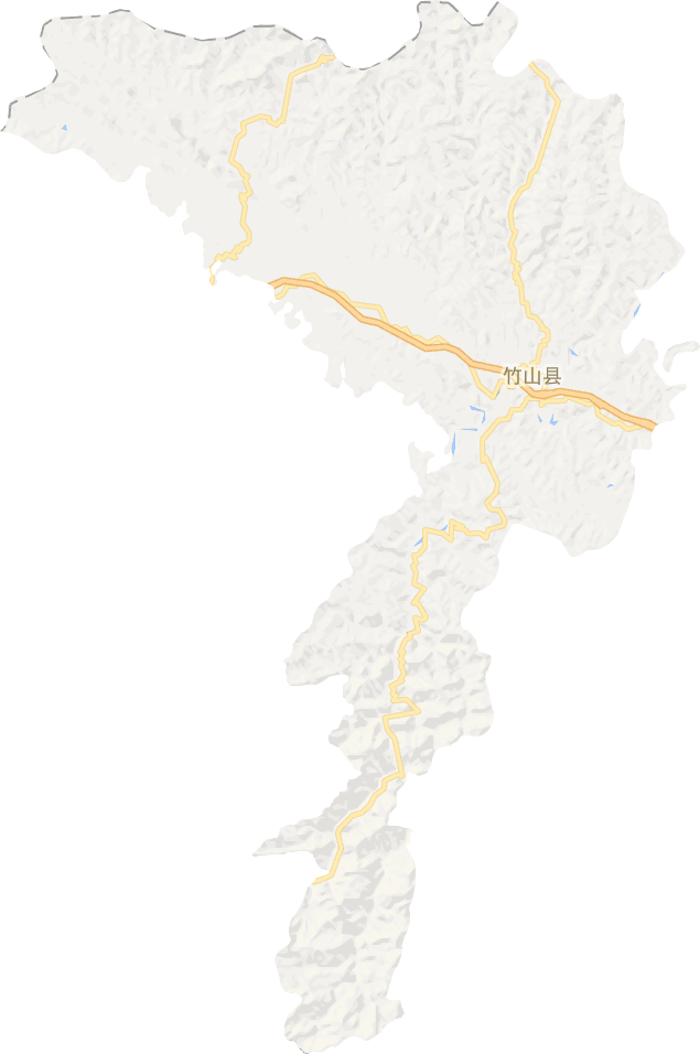 竹山县电子地图