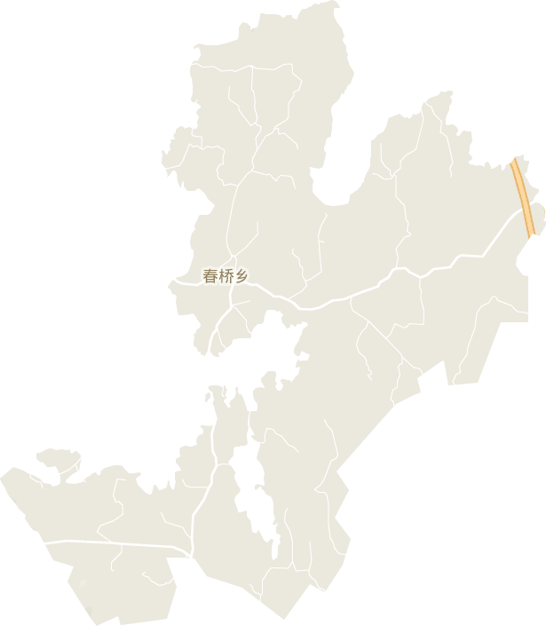 春桥乡电子地图