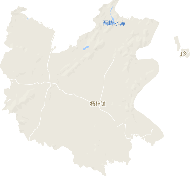杨梓镇电子地图