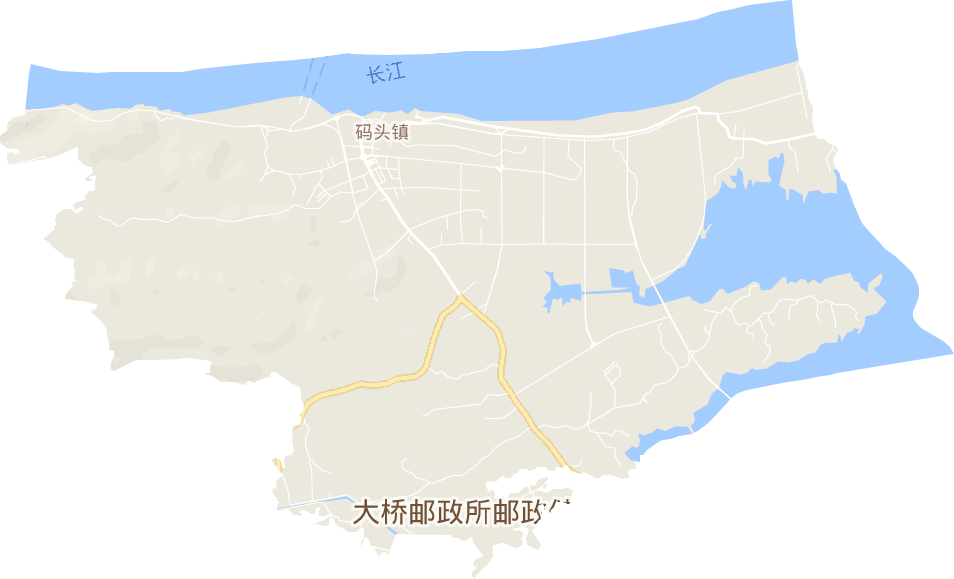 码头镇电子地图