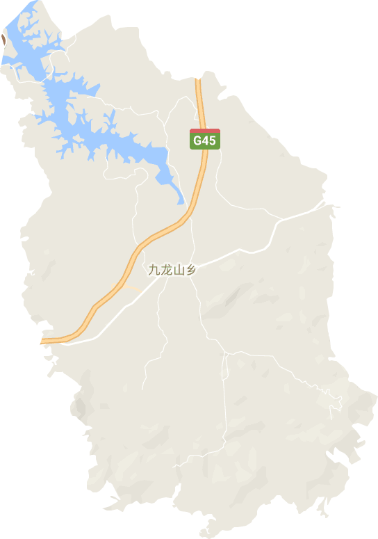 九龙山乡电子地图