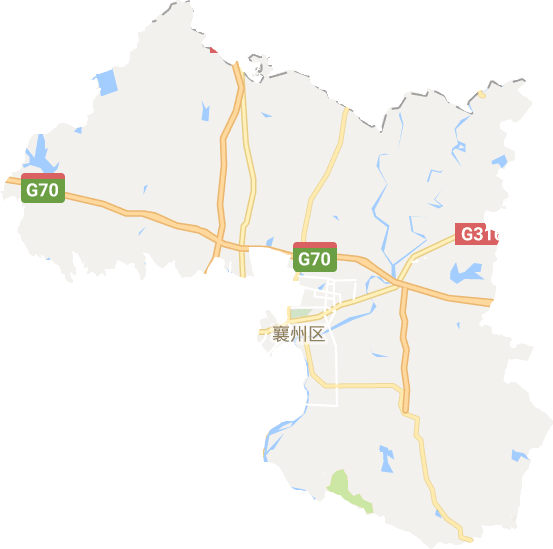 襄州区电子地图