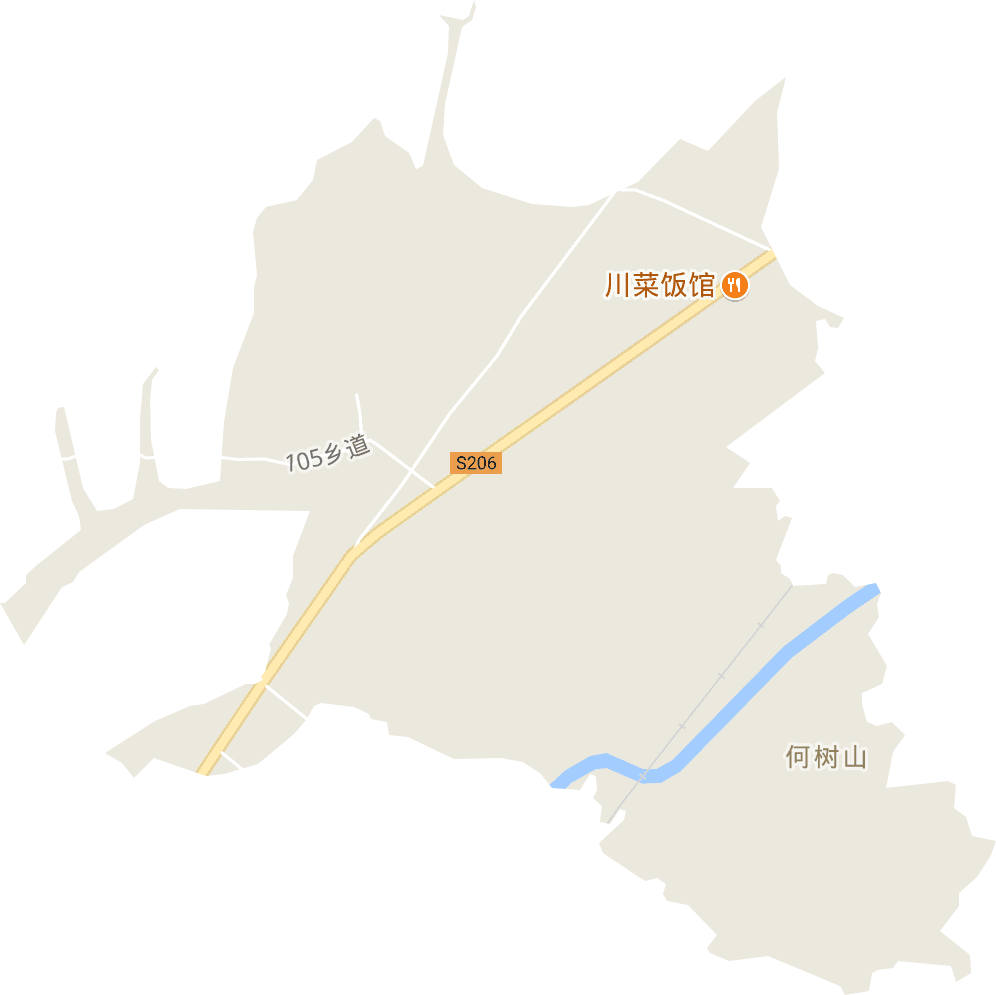 大桥农场电子地图