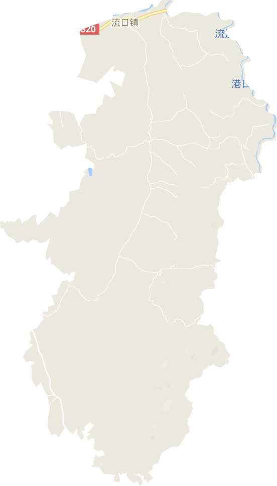 流口镇电子地图