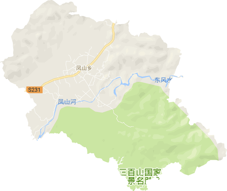 凤山乡电子地图