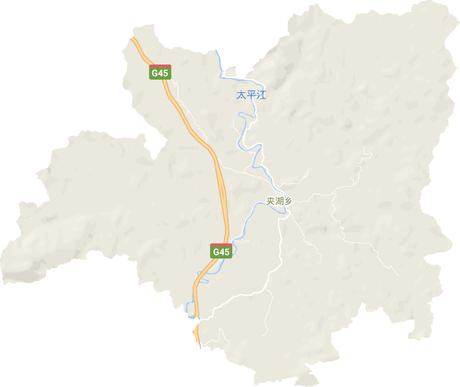 夹湖乡电子地图