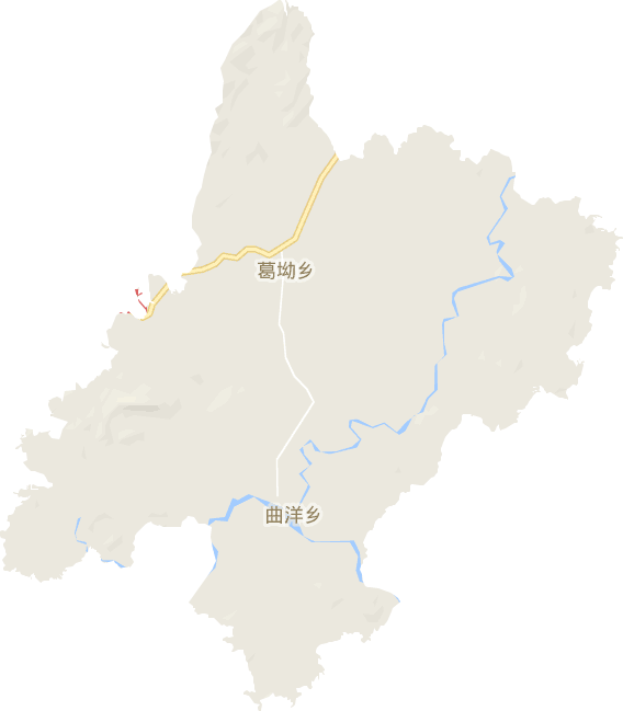 葛坳乡电子地图