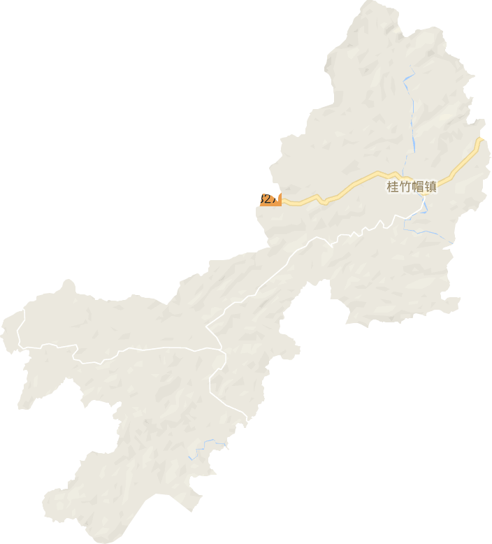 桂竹帽镇电子地图
