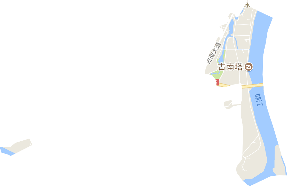 古南街道电子地图