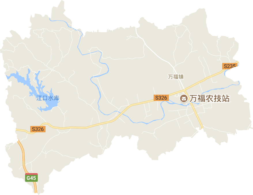 万福镇电子地图