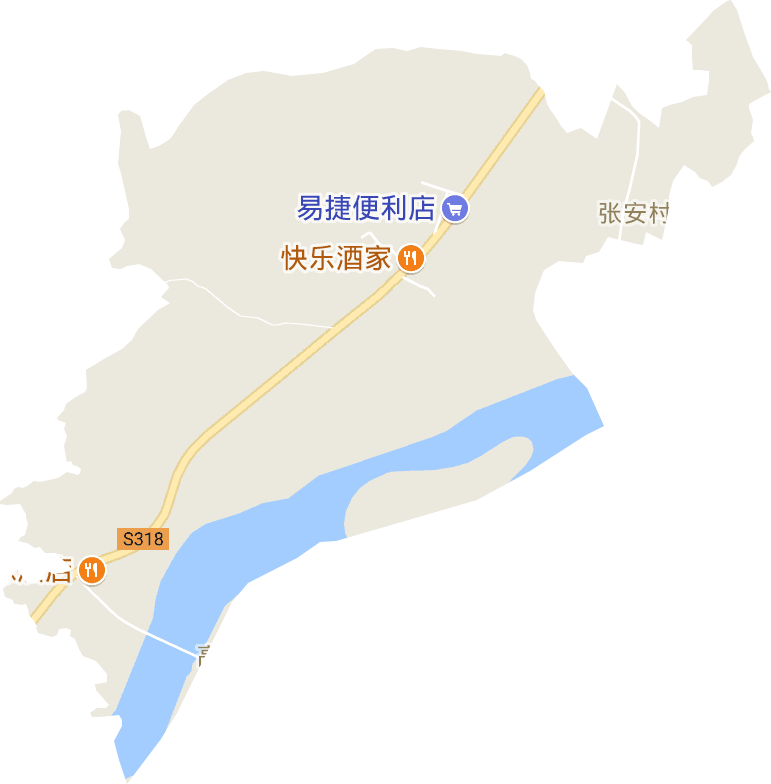 罗铺垦殖场电子地图