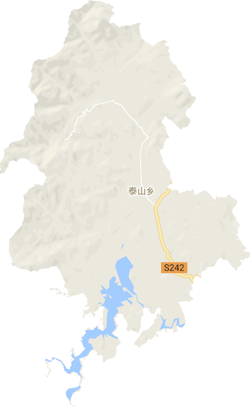 泰山乡电子地图