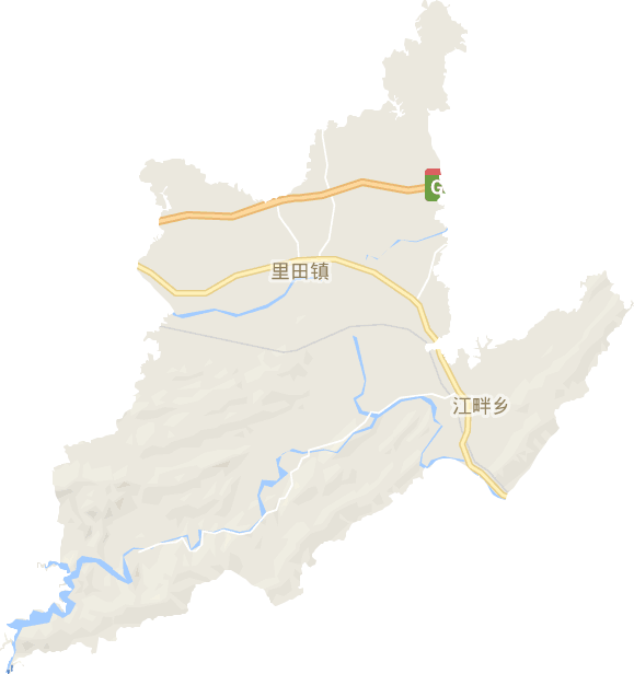 浬田镇电子地图