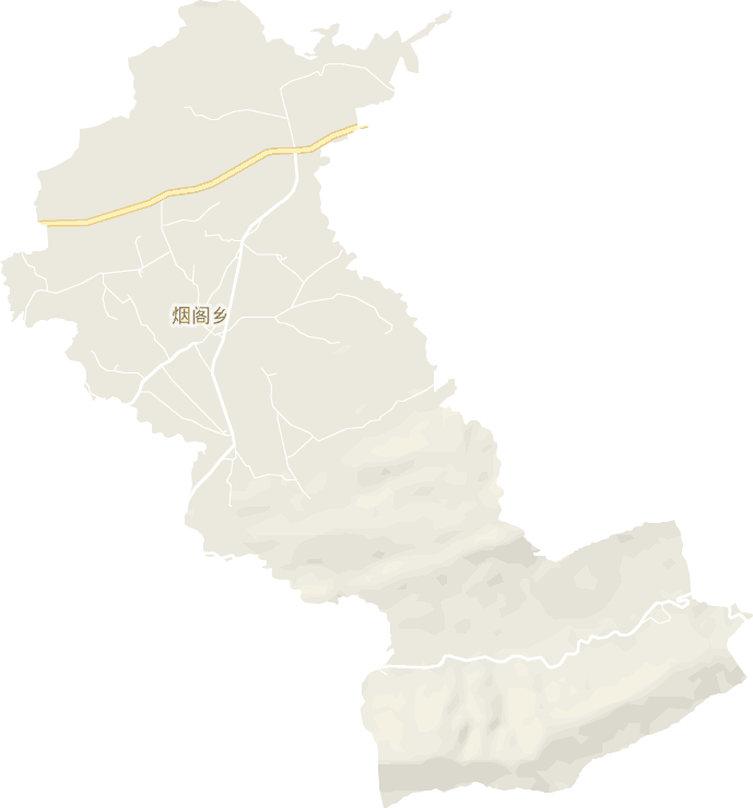 烟阁乡电子地图