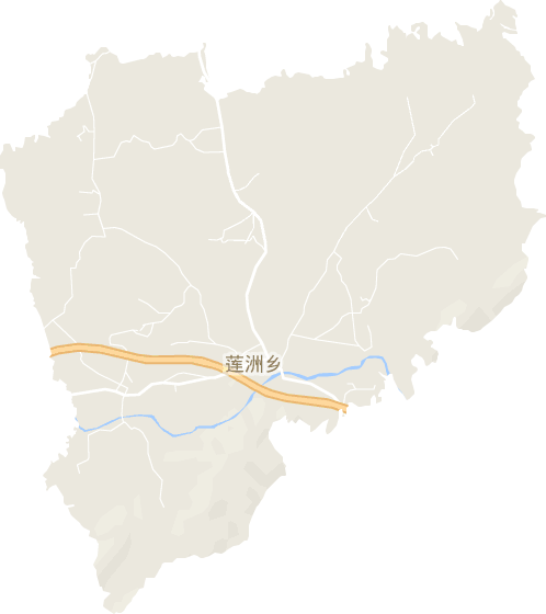 莲洲乡电子地图
