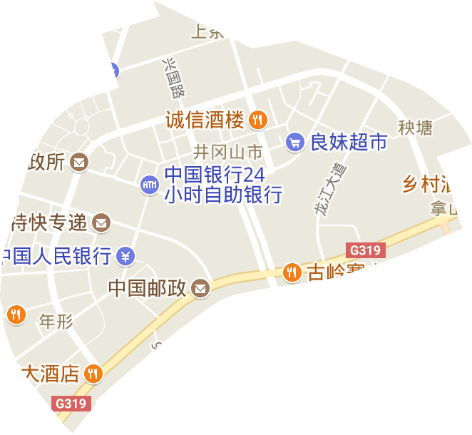 红星街道电子地图