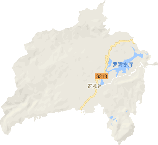 罗湾乡电子地图