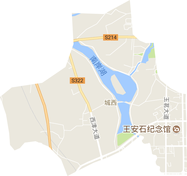 城西街道电子地图